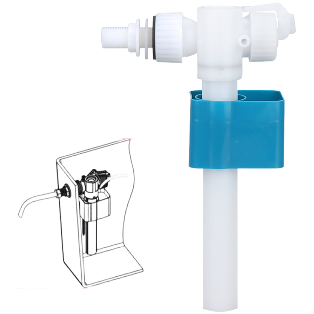 Toilet Fill Valve - 3/8 İnç Pirinç Dişli Bağlantılı ABS
